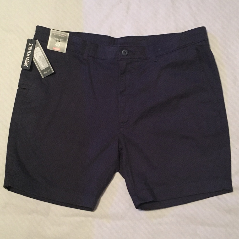NWT Roundtree & Yorke Trim Fit Shorts Size 40